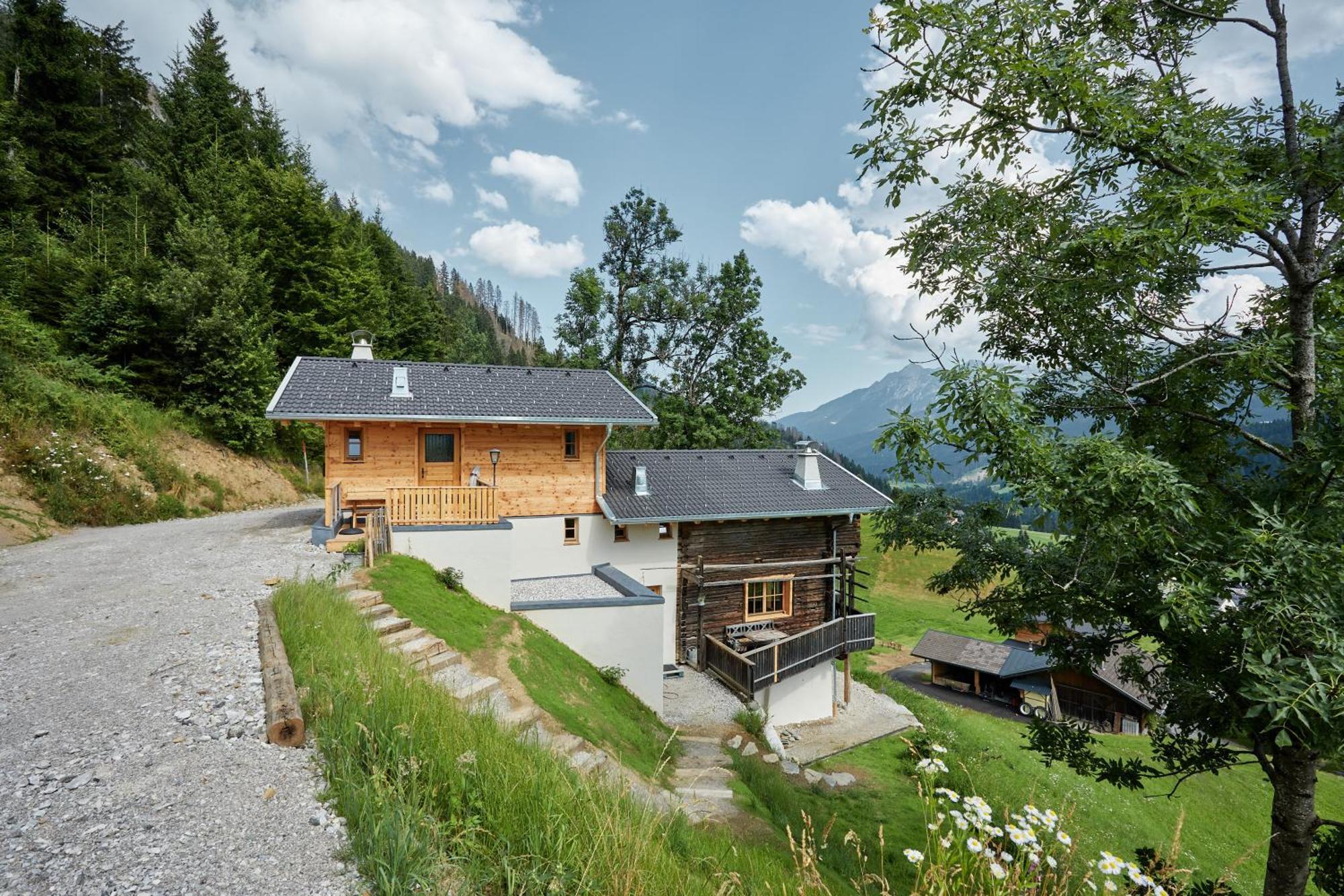 Voss Haus- Ferienwohnung Freiraum Sankt Lorenzen im Lesachtal Exteriér fotografie